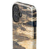 Blue Resin Wood iPhone 16 Plus Impact Case