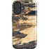 Blue Resin Wood iPhone 16 Plus Magsafe Impact Case