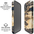 Blue Resin Wood iPhone 16 Plus Magsafe Impact Case