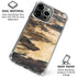 Blue Resin Wood iPhone 16 Pro Clear Case