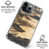 Blue Resin Wood iPhone 16 Pro Max Clear Case
