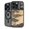 Blue Resin Wood iPhone 16 Pro Max Kickstand Case