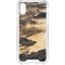 Blue Resin Wood iPhone XS Clear Case