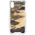 Blue Resin Wood iPhone XS Clear Case