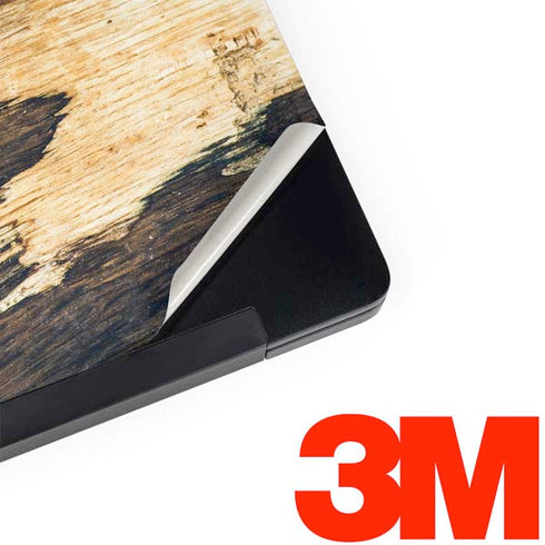 Blue Resin Wood Dell Latitude Skin