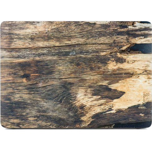 Blue Resin Wood Apple MacBook Air Skin