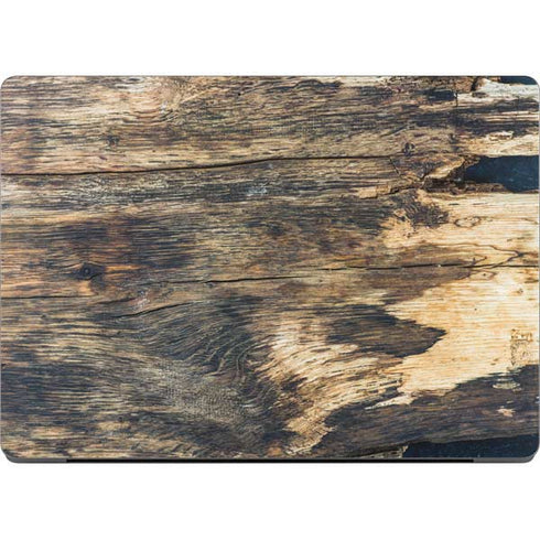 Blue Resin Wood Apple MacBook Pro 14-inch Skin