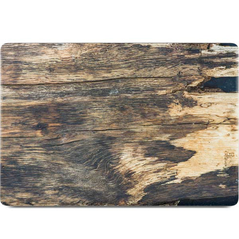 Blue Resin Wood MacBook Skins