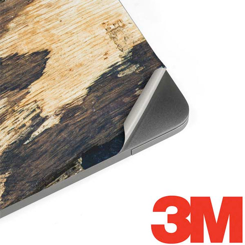 Blue Resin Wood MacBook Skins