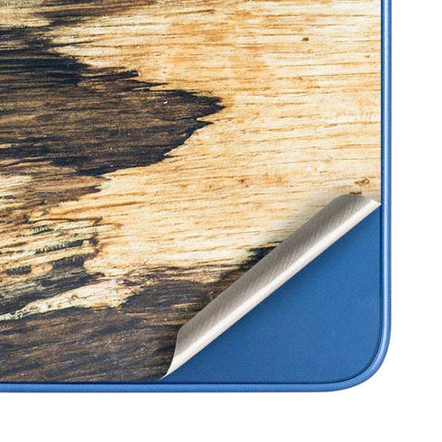 Blue Resin Wood Moto G Play 4G (2024) Skin