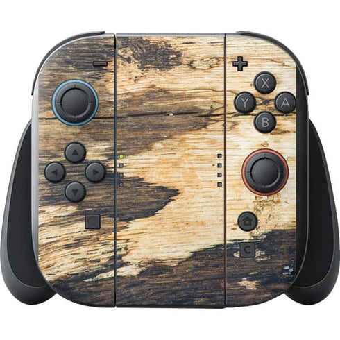 Blue Resin Wood Nintendo Switch 2 (2025) with Joy-Con Skin