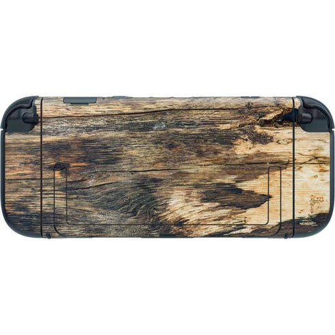 Blue Resin Wood Nintendo Switch 2 (2025) with Joy-Con Skin