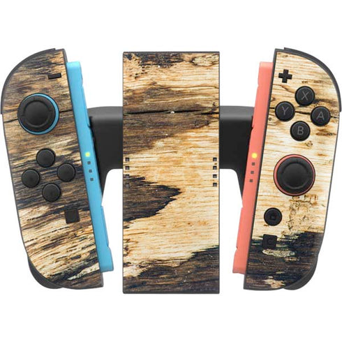 Blue Resin Wood Nintendo Switch 2 (2025) Joy-Con Controller Skin