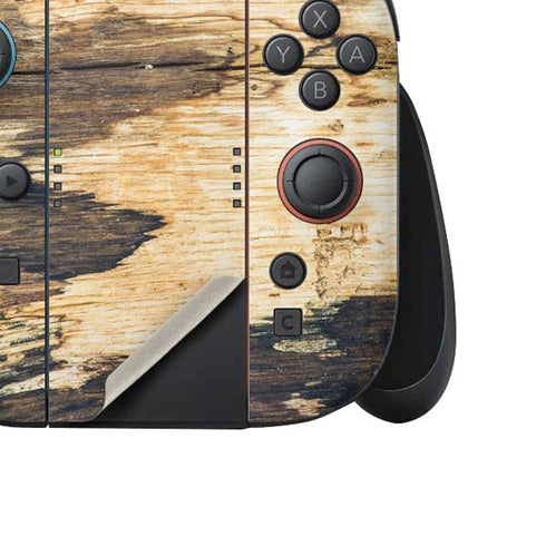 Blue Resin Wood Nintendo Switch 2 (2025) Joy-Con Controller Skin