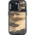 Blue Resin Wood Otterbox Defender iPhone Skin