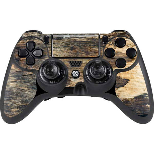 Blue Resin Wood PlayStation PS4 Skins