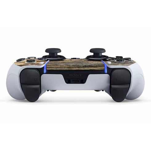 Blue Resin Wood PS5 DualSense Edge Pro Controller Skin