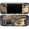 Blue Resin Wood Steam Deck Handheld Gaming Computer OLED Skin