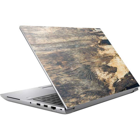 Blue Resin Wood HP ZBook Fury 16 G10 Skin