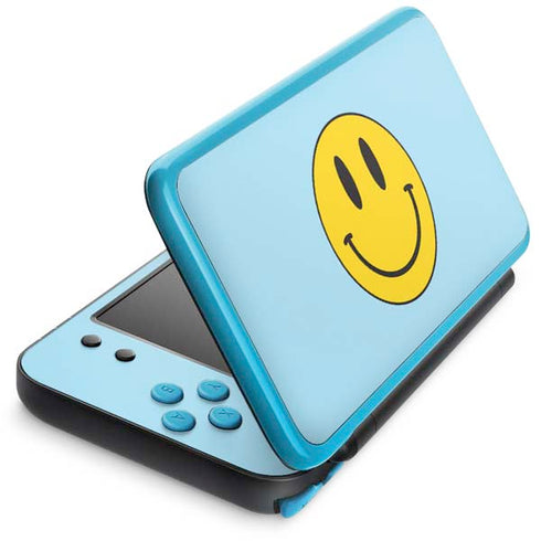 Blue Happy Face Nintendo Skins