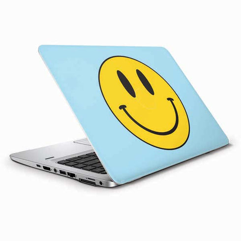 Blue Happy Face HP Elitebook Skin