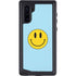 Blue Happy Face Galaxy Cases