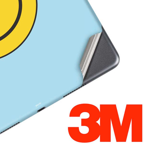 Blue Happy Face iPad Skins