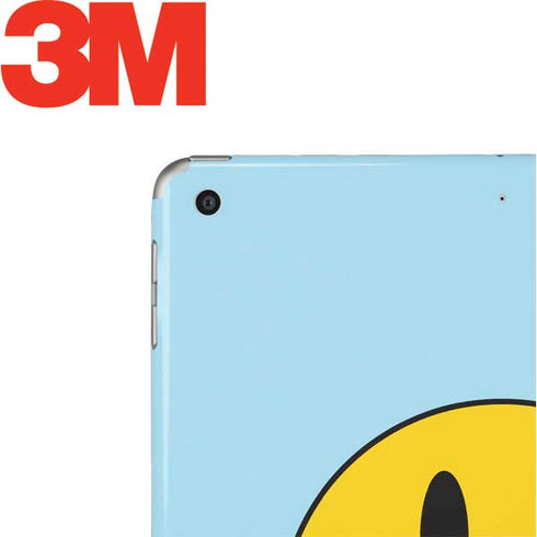 Blue Happy Face Apple iPad Skin