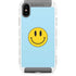 Blue Happy Face iPhone Cases