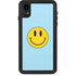 Blue Happy Face iPhone Cases