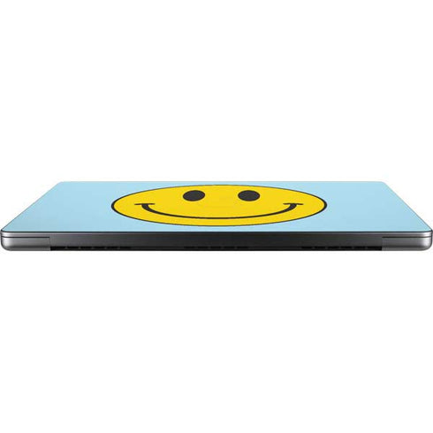 Blue Happy Face Apple MacBook Pro 14-inch Skin