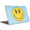 Blue Happy Face MacBook Skins