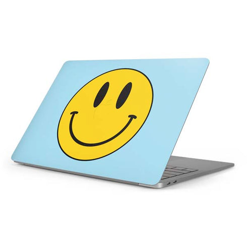 Blue Happy Face Apple MacBook Pro 16-inch Skin