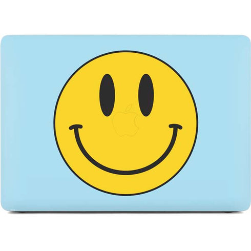 Blue Happy Face Apple MacBook Pro 16-inch Skin
