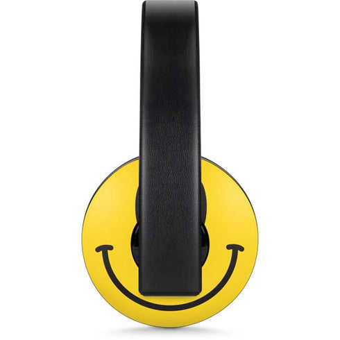 Blue Happy Face PlayStation 4 Gold Wireless Headset Skin