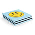 Blue Happy Face PlayStation PS4 Skins