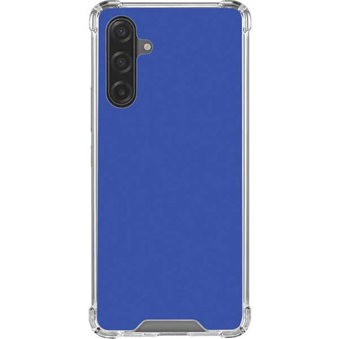 Blue Galaxy A17 Clear Case