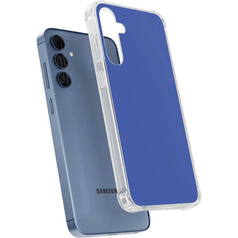 Blue Galaxy A55 5G Clear Case