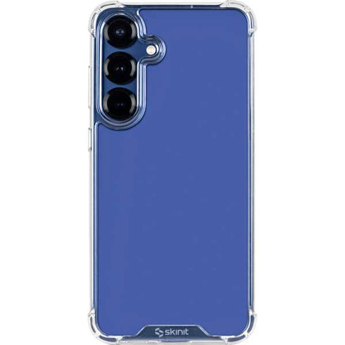 Blue Galaxy S25 Plus Clear Case
