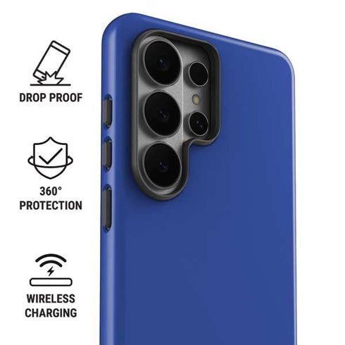 Blue Galaxy S26 Ultra Impact Case