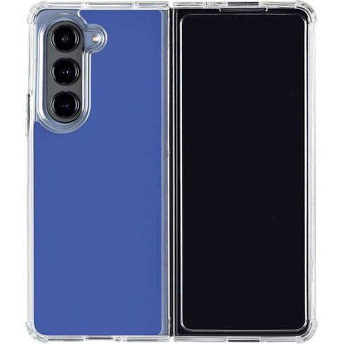 Blue Galaxy Z Fold5 5G Clear Case
