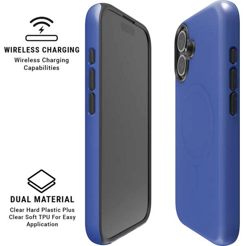 Blue iPhone 16 Plus Magsafe Impact Case