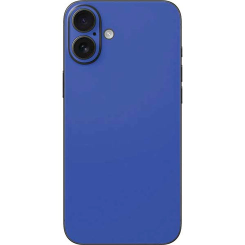 Blue iPhone 16 Plus Skin