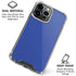 Blue iPhone 16 Pro Clear Case