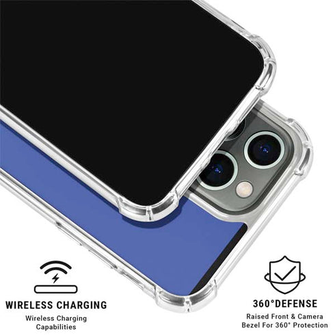 Blue iPhone 16 Pro Max Clear Case