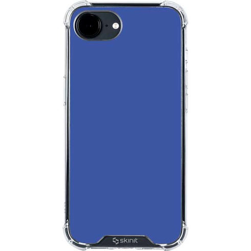 Blue iPhone 16e Clear Case