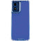 Blue Moto G 5G (2024) Clear Case
