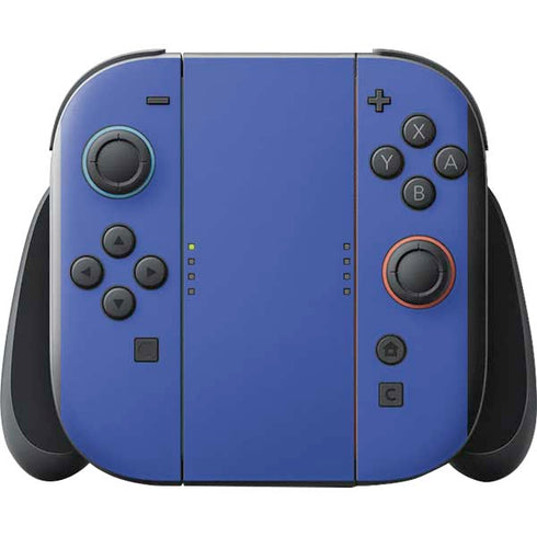Blue Nintendo Switch 2 (2025) with Joy-Con Skin