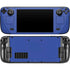 Blue Steam Deck Handheld Gaming Computer OLED Skin