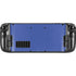 Blue Steam Deck Handheld Gaming Computer OLED Skin